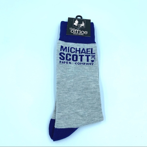nbc Other - The Office Michael Scott Paper Company Inc Socks